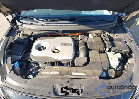 2017 Hyundai Sonata Hybrid Limited z USA, uszkodzony, nr VIN KMHE34L1XHA044808